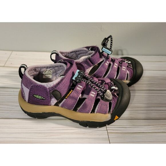 Keen Toddler Girls Purple Washable Sandals Size 10 - Picture 2 of 5
